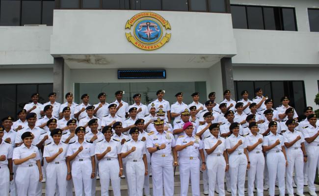  INDIAN NAVY FIRST TRAINING SQUADRON 1TS, CONCLUDED A SUCCESSFUL PORT CALL AT BELAWAN, INDONESIA