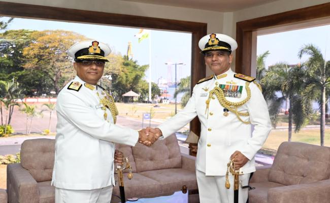 REAR ADMIRAL PRAKASH GOPALAN ASSUMED CHARGE AS THE CHIEF OF STAFF, SOUTHERN NAVAL COMMAND