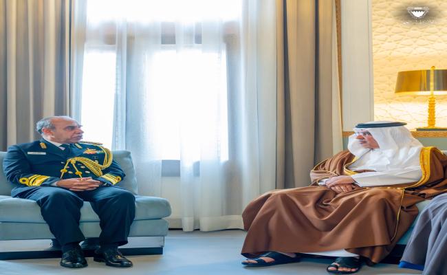 DEPUTY CHIEF OF NAVAL STAFF INDIAN NAVY CALLED ON HRH PRINCE SALMAN BIN HAMAD AL KHALIFA, CROWN PRINCE DEPUTY SUPREME COMMANDER OF THE ARMED FORCES & PRIME MINISTER OF BAHRAIN AT RIFFA PALACE