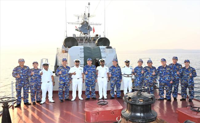 INDIAN NAVY WELCOMES VPNS 17 OF THE VIETNAM PEOPLE’S NAVY