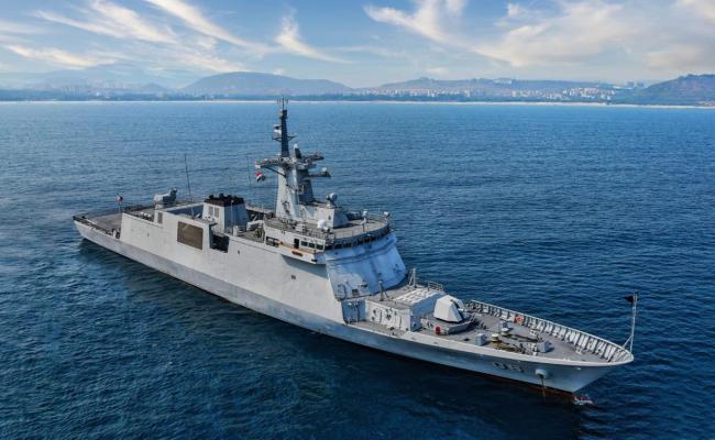 INDIAN NAVY WELCOMES BRP MIGUEL MALVAR, A FRIGATE OF PHILIPPINE NAVY