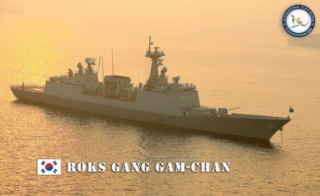 REPUBLIC OF KOREA NAVY ARRIVES AT VISAKHAPATNAM TO JOIN THE INTERNATIONAL FLEET FOR IFR 2026 INDIA AND MILAN 2026