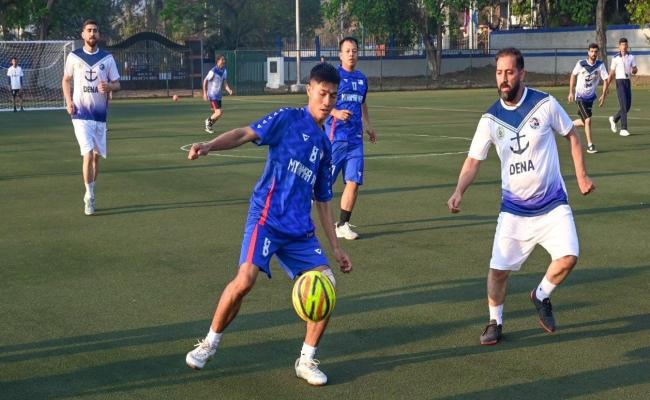 INDIAN NAVY & FRIENDLY FOREIGN NAVIES CAME TOGETHER FOR HIGH-ENERGY SPORTS FIXTURES FROM FUTSAL