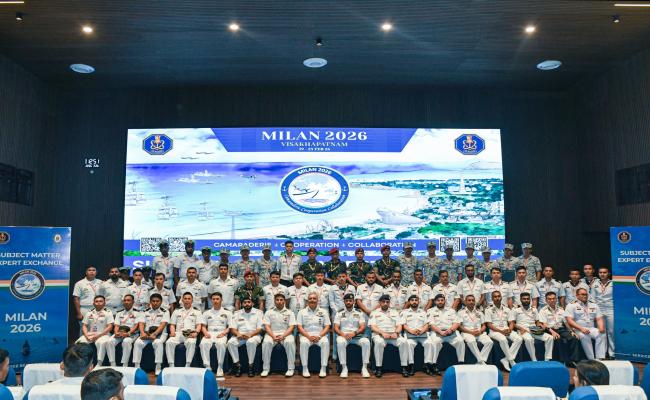 EXERCISE MILAN 2026: INDIAN NAVY HOSTS SUBJECT MATTER EXPERT EXCHANGE TO ENHANCE MARITIME READINESS