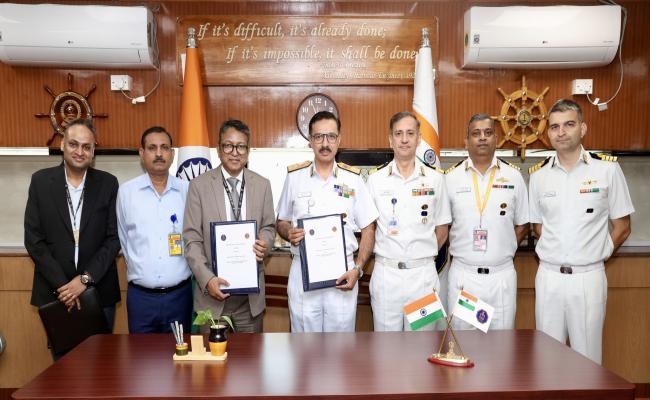 INDIAN NAVY HAS SIGNED MOUS WITH IIT MADRAS