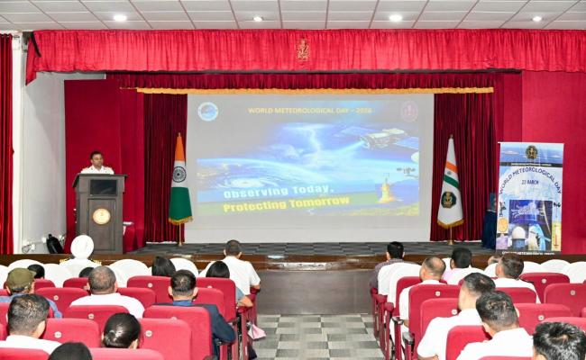 A MEDIA TEAM FROM DTE OF PUBLIC RELATIONS OF MOD VISITED NAVAL DOCKYARD WNC ON 09 JUL 25