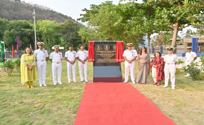 FOCINC, EASTERN NAVAL COMMAND INAUGURATED THE STATE-OF-THE-ART EASTERN FLEET SPORTS COMPLEX ON 21 APRIL 2026 AT VISAKHAPATNAM
