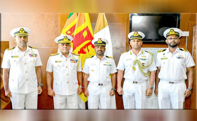 SLN PERSONNEL VISITED INS SINDHUKESARI FOSTERING PROFESSIONAL INTERACTION AND ENHANCING CAMARADERIE
