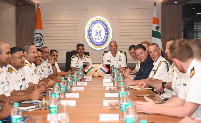 NETHERLANDS DELEGATION HOLDS TALKS ON MARITIME COOPERATION AND TRAINING