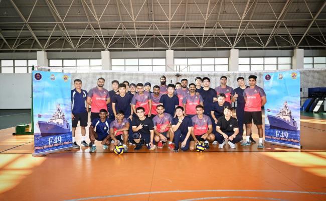 भारतीय नौसेना - कोरिया गणराज्य नौसेना द्विपक्षीय अभ्यास का पोर्ट चरण शुरू