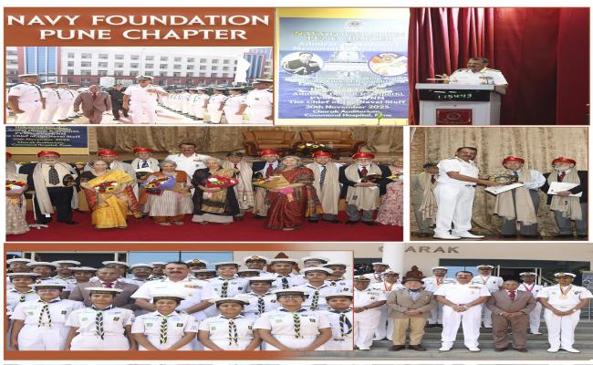 CNS, ADMIRAL DINESH K TRIPATHI ADDRESSED THE NAVY FOUNDATION PUNE CHAPTER AS PART OF THE ADMIRAL JG NADKARNI MEMORIAL LECTURE