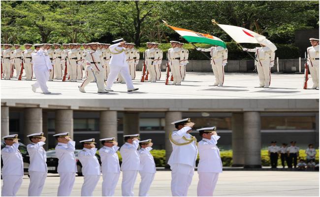ADMIRAL DINESH K TRIPATHI, CNS PROGRESSED DISCUSSIONS WITH ADMIRAL SAITO AKIRA, CHIEF OF STAFF, JMSDF ON 30 JULY 2025