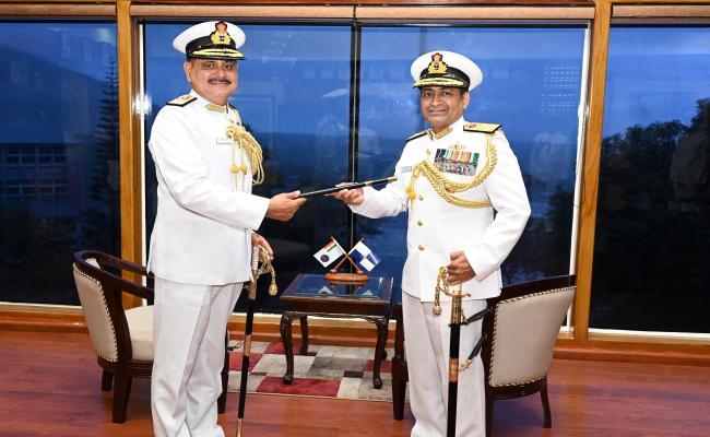 Vice Admiral CR Praveen Nair, Nm Takes over as The Commandant, Indian Naval Academy, Ezhimala