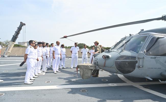 USS CANBERRA VISIT TO KOCHI