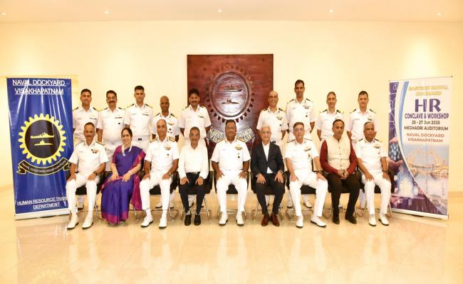 NAVAL DOCKYARD VISAKHAPATNAM HOSTS HR CONCLAVE