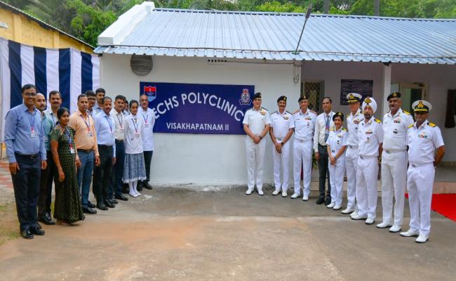 NEW ECHS POLYCLINIC FOR VETERANS INAUGURATED IN VISAKHAPATNAM