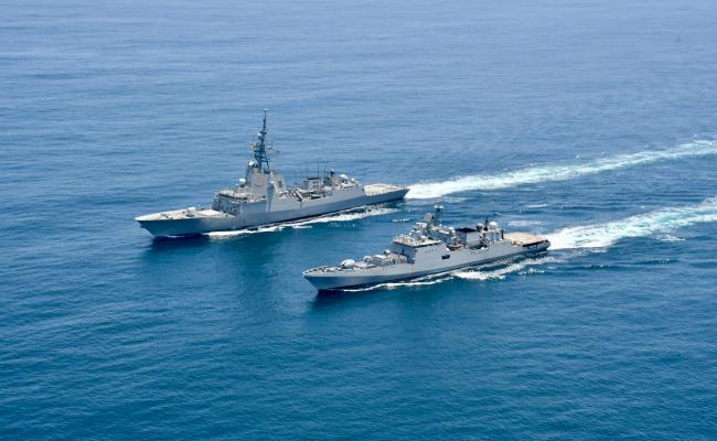 Prior arrival at Mumbai, the ship engaged in a PASSEX with INS Teg of IndianNavy on 10 September 2025. The exercise validated communication procedures and included surface firing and integral helicopter operations. The Commanding Officer of the ship called on the CSO (Ops) WNC on 12 September 2025 and discussed avenues for enhancing mutual maritime cooperation between the navies. The visiting ship’s harbour activities in Mumbai included social engagements, cross deck visits and a friendly football match. Th