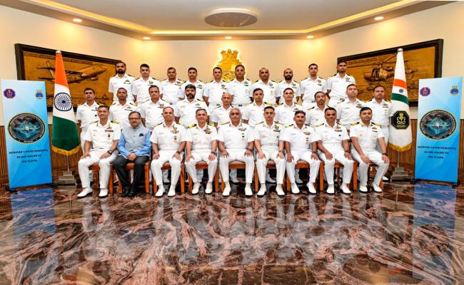 भा.नौ.पो. राजाली, अरक्कोणम में लंबी दूरी की समुद्री टोही (एल.आर.एम.आर.) पर सेमिनार