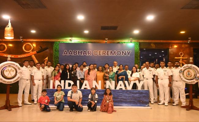 AABHAR CEREMONIES WERE HELD AT EASTERN NAVAL COMMAND 