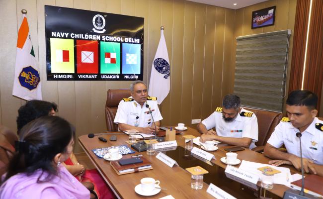 Launch of Integrated ERP and Websites for Naval Schools 