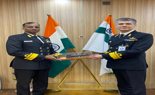 REAR ADMIRAL R VAIDHYANATHAN TOOK OVER AS DIRECTOR GENERAL PROJECT 75 FROM REAR ADMIRAL ARVIND RAWAL