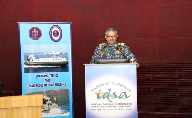 Maiden Seminar on “Emerging Trends Challenges in IN Boat Building” Under The Chairmanship of Rear Admiral M Bimal Kumar, ADG Warship Design Bureau WDB was Held on 12 July 2024