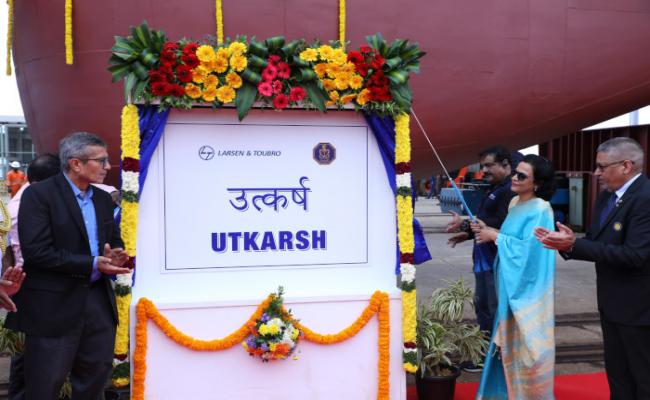 ‘उत्कर्ष’, दूसरा बहुउद्देश्यीय पोत का शुभारंभ