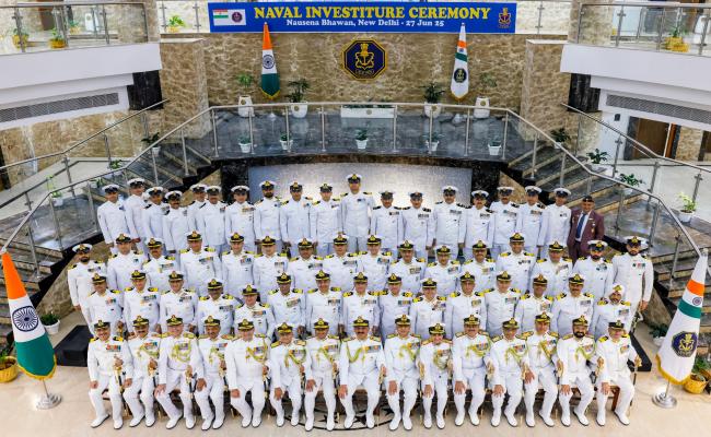 NAVAL INVESTITURE CEREMONY- 2025