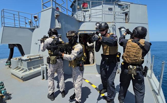 INS TARKASH UNDERTAKES PASSEX WITH ROYAL NEW ZEALAND NAVY SHIP HMNZS TE KAHA