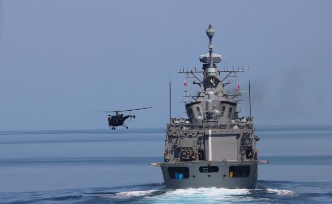 INS TARKASH UNDERTAKES PASSEX WITH ROYAL NEW ZEALAND NAVY SHIP HMNZS TE KAHA