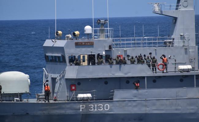 INS Talwar's Visit to Mombasa, Kenya Concludes with Maritime Partnership Exercise