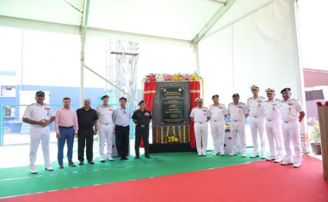 CHIEF OF DEFENCE STAFF INAUGURATES VARIOUS INFRASTRUCTURE AT NAVAL BASE KARWAR