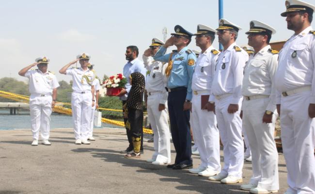 Indian Navy's First Training Squadron Visits Bander Abbas, Iran