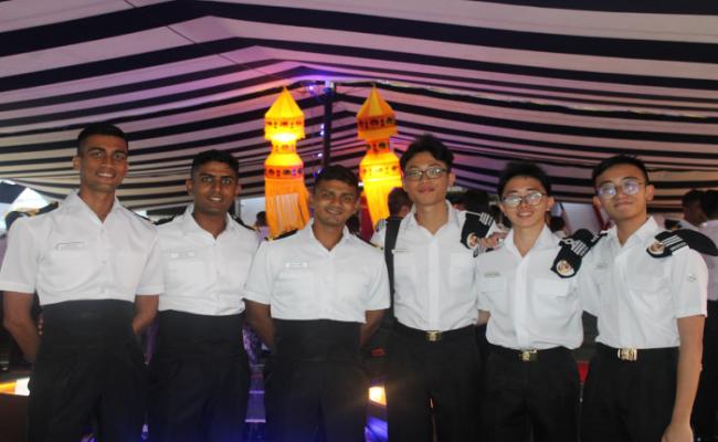 INDIAN NAVY'S FIRST TRAINING SQUADRON VISIT TO SINGAPORE
