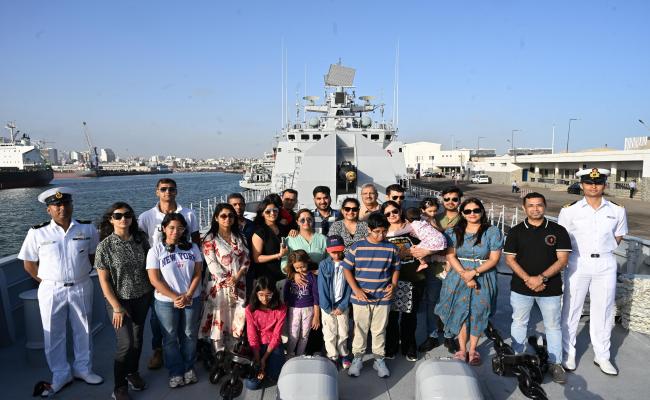 INS TAMAL COMPLETED A PORT CALL AT CASABLANCA, MOROCCO