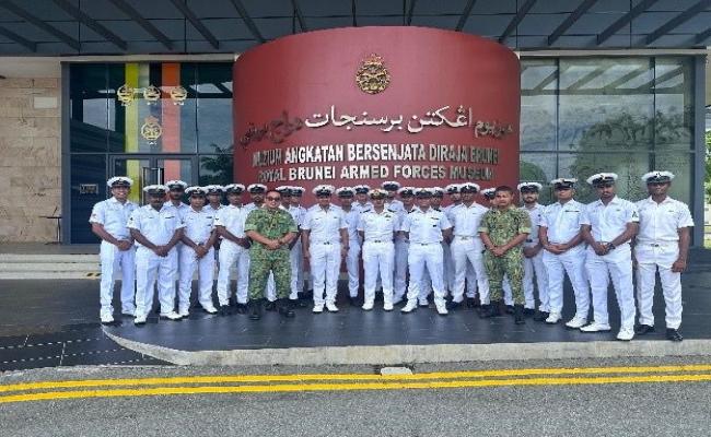 Indian Naval Ship Kiltan Departs Brunei Participates in a IN – RBN Maritime Partnership Exercise