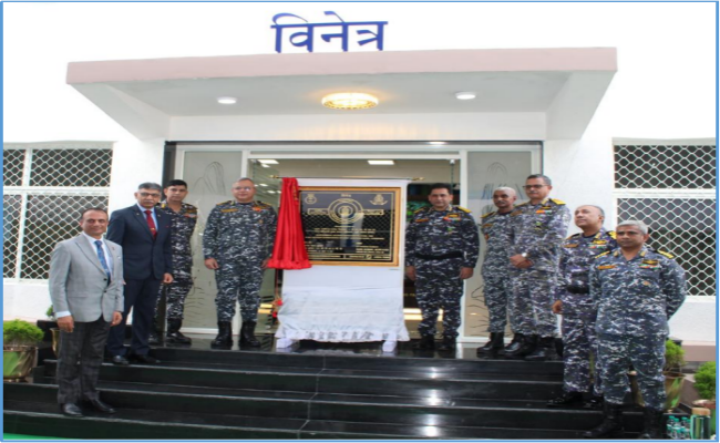 Commissioning of Submarine Escape Training Tower (SETT) at INS Satavahana – 13 Sep 24