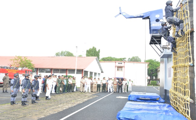 Visit of 64th NDC to SNC,Kochi