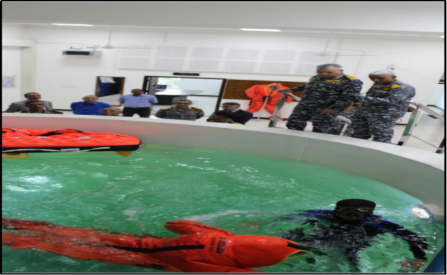 Commissioning of Submarine Escape Training Tower (SETT) at INS Satavahana – 13 Sep 24