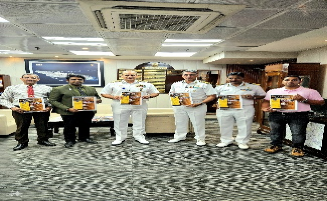 Vice Admiral Sanjay Bhalla, Chief of Personnel, Launched a Special Edition of Udantika.