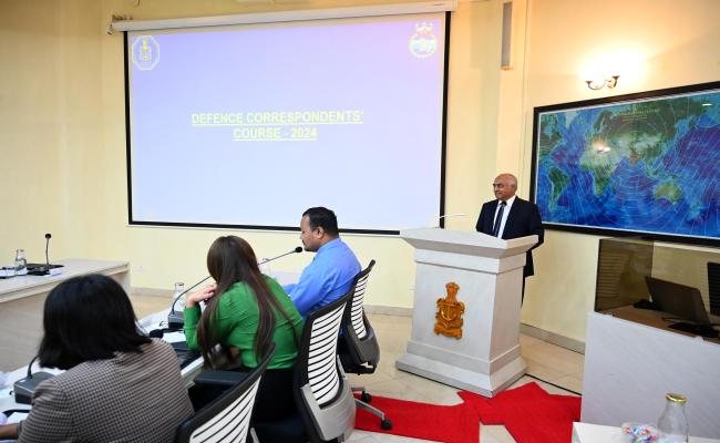 Defence Correspondents Course – 2024 Commences at Karwar Naval Base