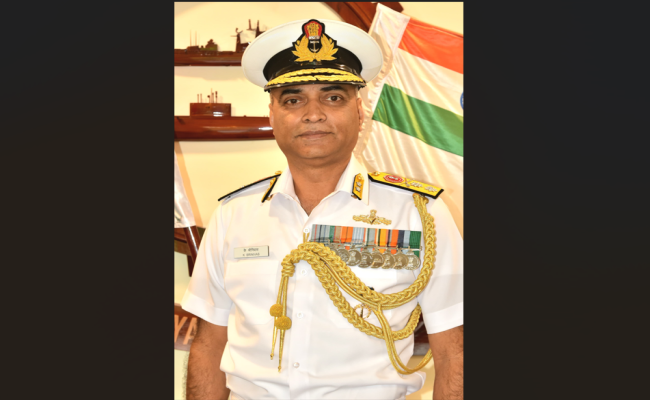 Radm K Srinivas Assumes Charge as Admiral Superintendent of Naval Dockyard, Visakhapatnam