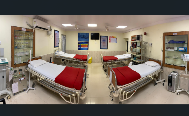 Surg Radm Ajit Gopinath, CMO, HQENC, Inaugurated A Modern Medical Inspection Room at INS Virbahu.