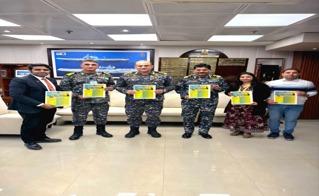 VICE ADMIRAL SANJAY BHALLA, CHIEF OF PERSONNEL, RELEASED THE LATEST EDITION OF 𝑼𝒅𝒂𝒏𝒕𝒊𝒌𝒂