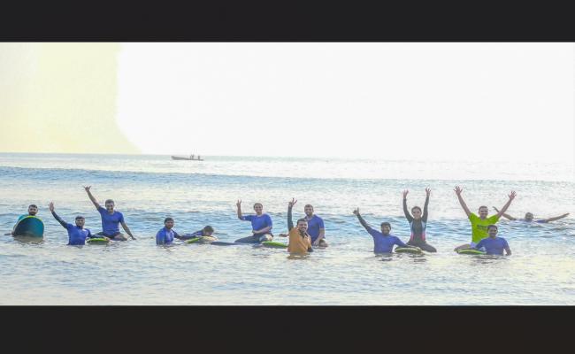 Surfing Thrills at Rushikonda