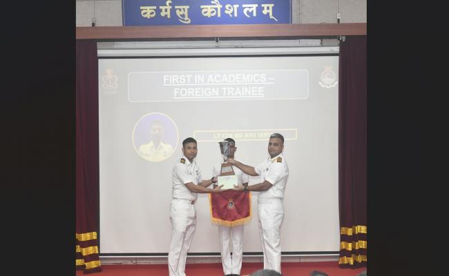 COURSE COMPLETION CEREMONY OF MARINE ENGINEERING SPECIALISATION COURSE