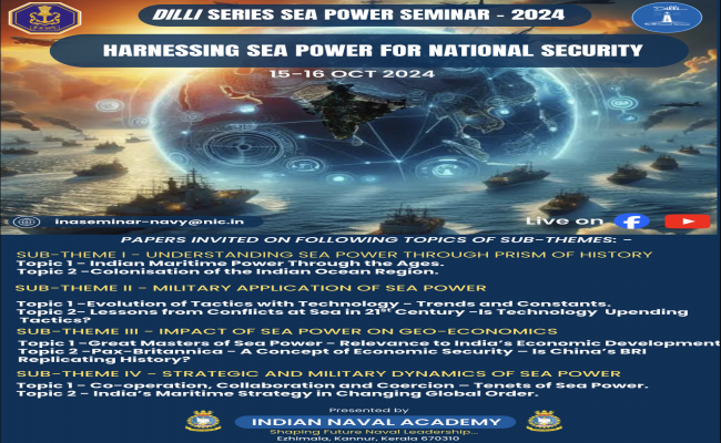 Dilli Series Sea Power Seminar - 2024