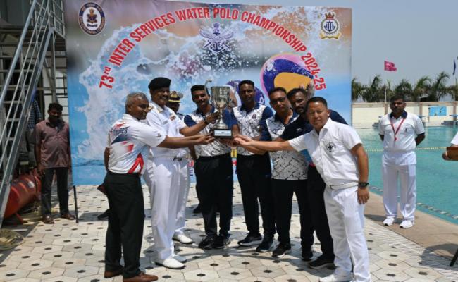 73rd Inter Services Water Polo Championship 2024-25 at Visakhapatnam