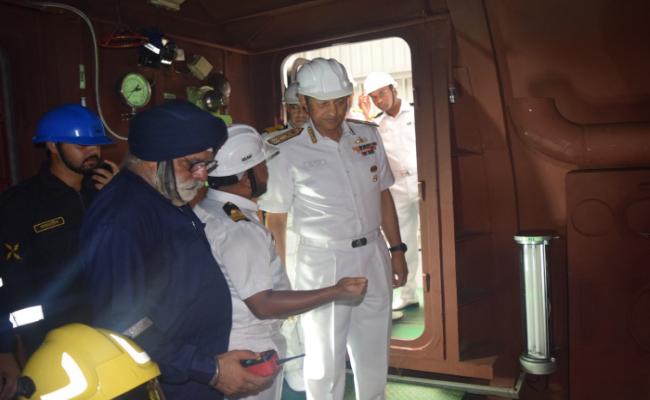 Press Release on Visit of FOC-IN-C (West) at ENC