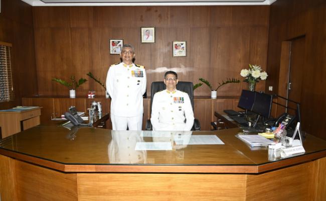 Change of Command - INHS Sanjivani